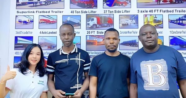 Les clients de Côte d'Ivoire sont venus commander 20 camions benne SHACMAN