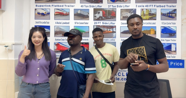 Les clients du Mali sont venus commander 5 unités de citernes de carburant de 45 000 litres