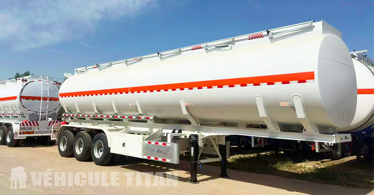 Remorque Citerne &agrave; Carburant de 40 000 Litres &agrave; Vendre au Mali