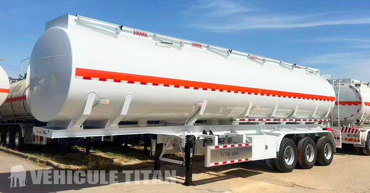 Remorque Citerne &agrave; Carburant de 40 000 Litres &agrave; Vendre au Mali