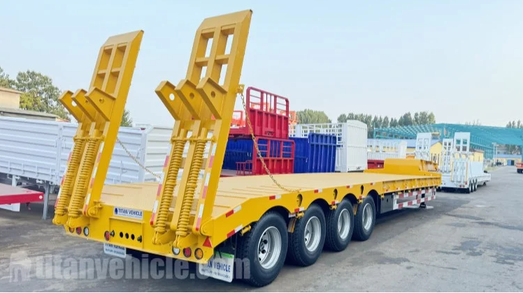 Low Bed Semi Trailer for Sale | Low Bed Loader in Sierra Leone