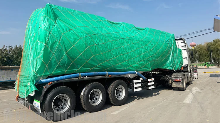 Tri Axle Dry Bulk Trailer for Sale in Cameroon