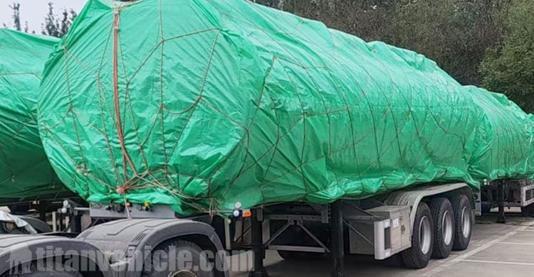 Une remorque citerne à carburant diesel sera expédiée au Gabon
