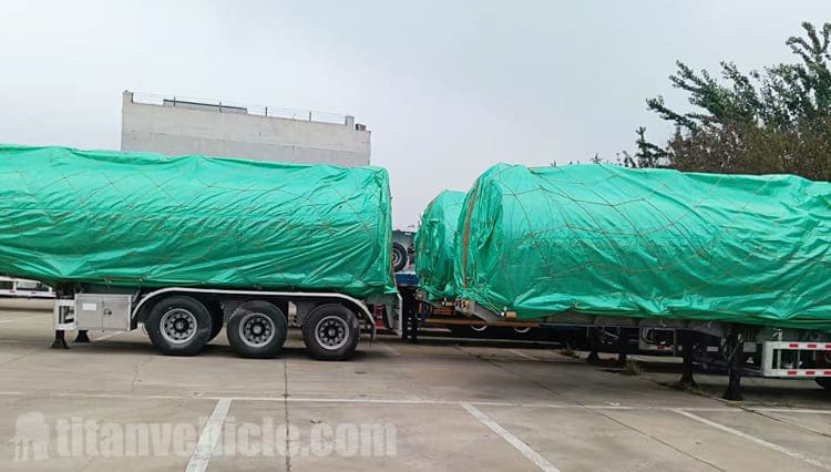 Une remorque citerne à carburant diesel sera expédiée au Gabon