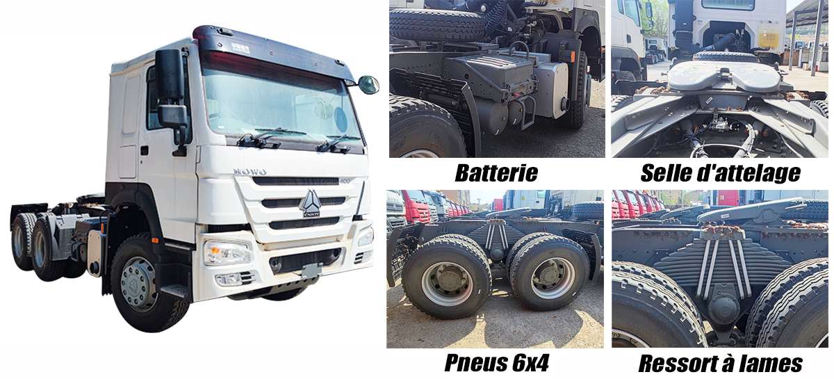Camion Tracteur HOWO &agrave; Vendre 