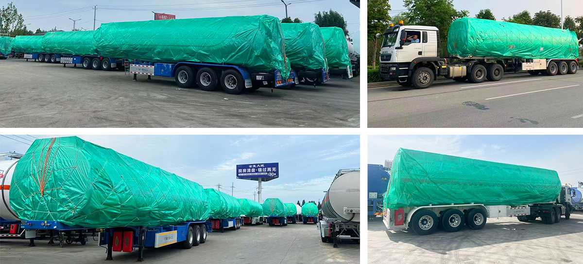Semi Remorque Citerne &agrave; Carburant Titan 40000L / 45000L &agrave; Vendre au Mali