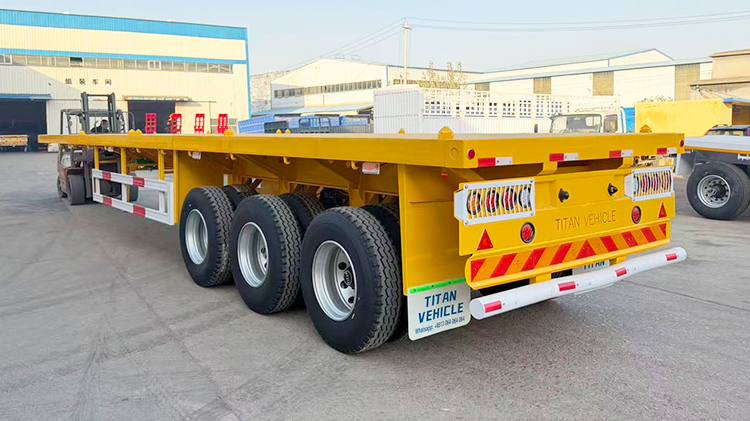 Remorque Plateau Camion 40 Pieds à Vendre au Congo
