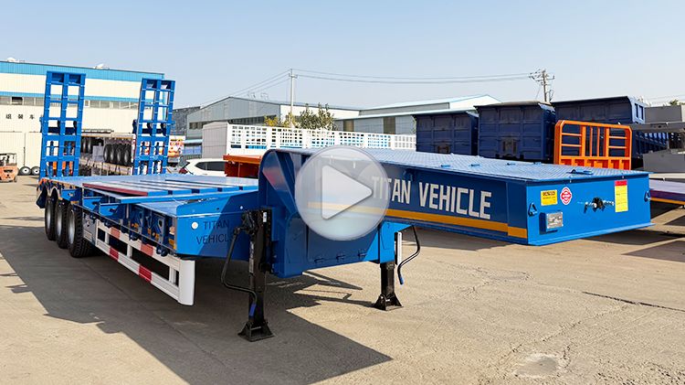Prix Transport Remorque Porte Char 3 Essieux au Congo