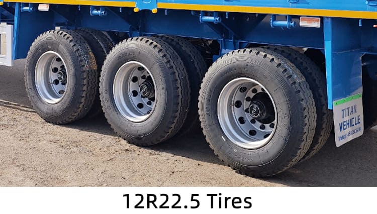 Camion-remorque à clôture à 3 essieux à vendre au Gabon