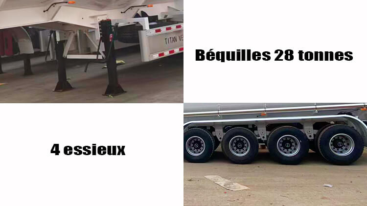 Transport de Carburant Citerne à 4 Essieux au Burkina Faso