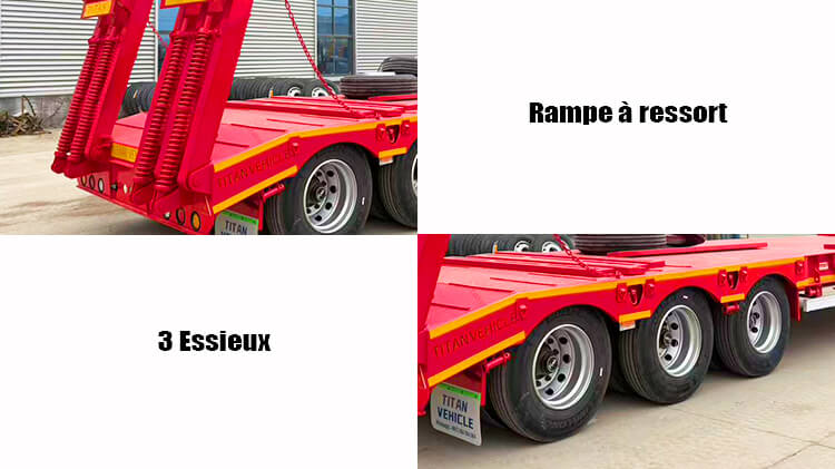 Camion Porte Char à 3 Essieux à Vendre Au Cameroun