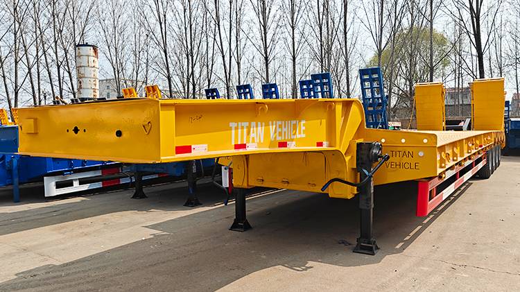 Rampe Repliable Hydraulique 100 Tonnes Porte Char à Vendre en Côte d'Ivoire