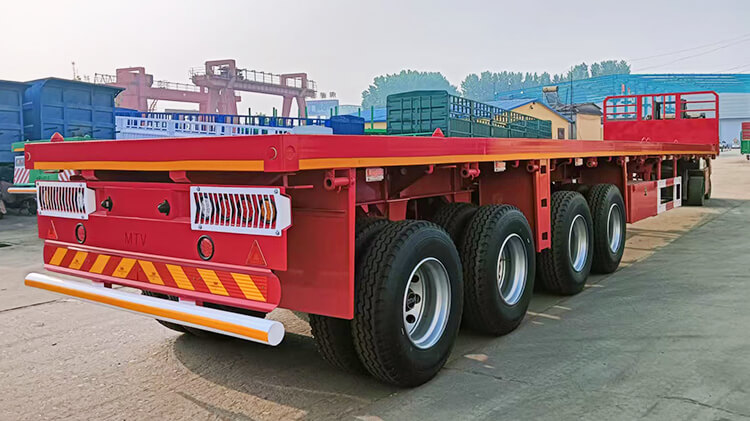 Camion Remorque Plateau 3 Essieux à vendre au Mali