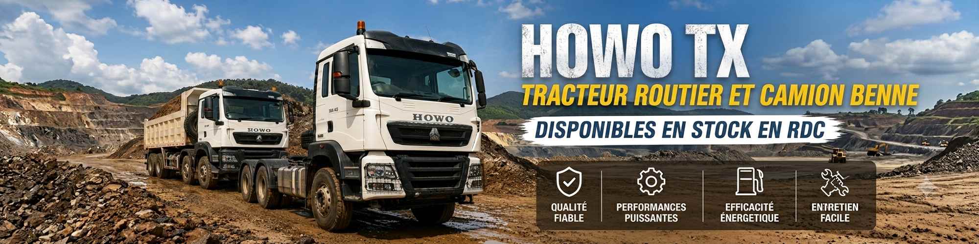 Prix Camion Tracteur Sinotruk Howo Neuf