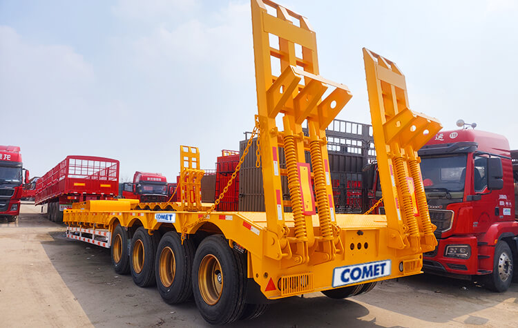 Semi Remorque Porte Engin à 4 Essieux Comet à Vendre en Tunisie