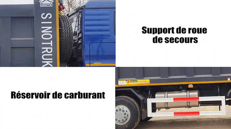 Camion Sinotruk Howo Benne 8x4 12 Roues Prix en Matadi Congo