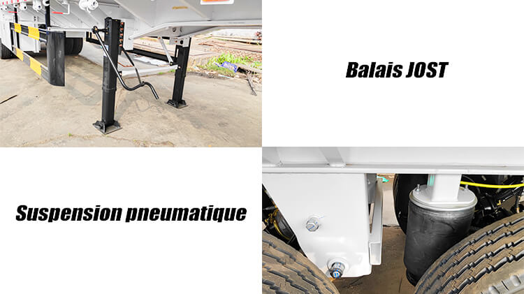 CIMC Remorque Plateau 2 Essieux à Vendre au Cameroun