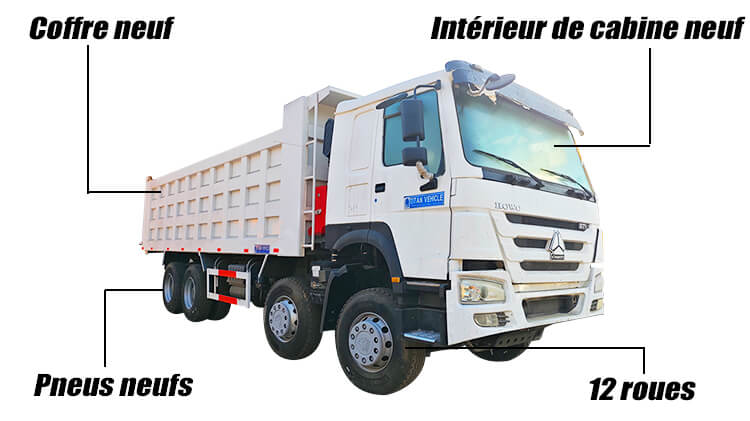 Camion Howo 12 Roues Occasion Prix à Kinshasa Congo