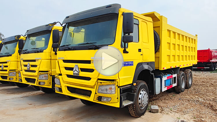 Camion Benne Howo 10 Roues Occasion Prix au Congo