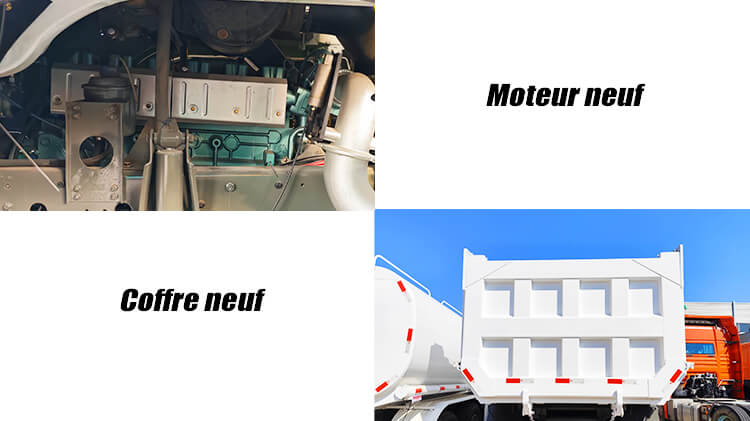 Camion Benne Sinotruk Howo 371 Occasion Prix au DR Congo
