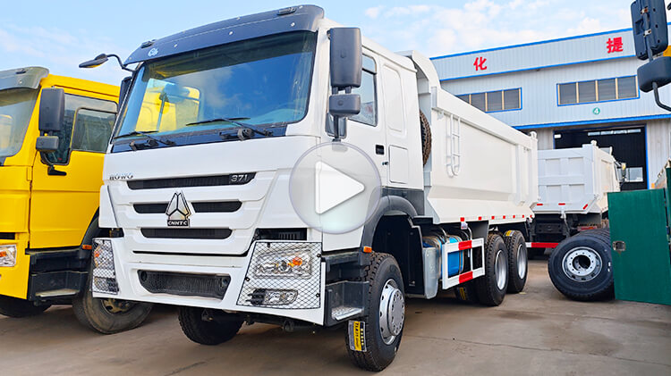 Camion Benne Sinotruk Howo 371 Occasion Prix au DR Congo