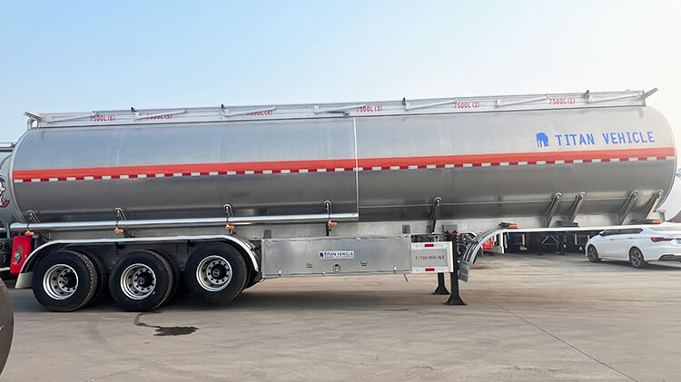 Semi Remorque Citerne Aluminium a Ventre au Mali | Résistance & Anti-Corrosion