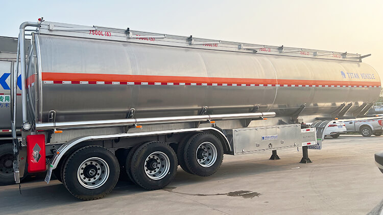 Semi Remorque Citerne Aluminium a Ventre au Mali | Résistance & Anti-Corrosion