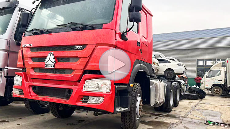 Camion Tracteur Howo Occasion &agrave; Vendre au Congo