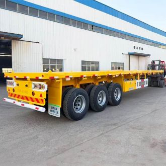 remorque plateau camion 40 pieds